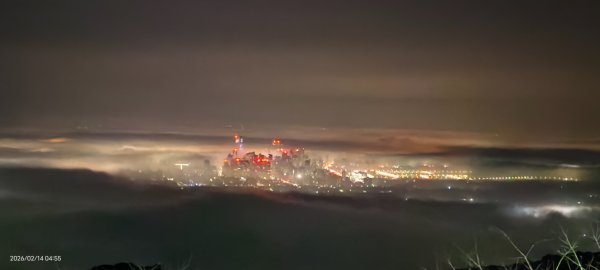 #觀音山 #月亮 #琉璃光 #雲海 #日出 #天空之城 2/14&152999653