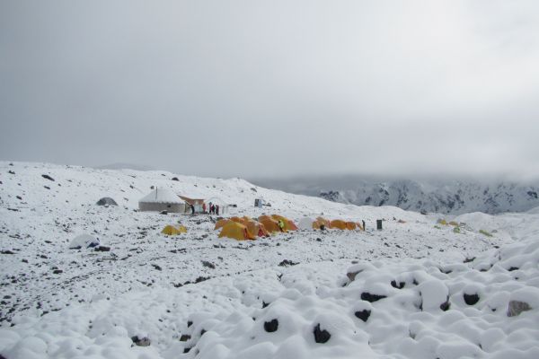 列寧峰，海拔7134公尺，海拔7134公尺--C1營地風景118610