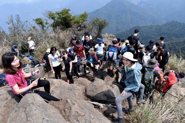 加里山。杜鵑嶺910924