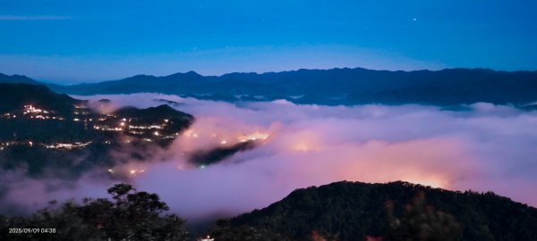 #二格山 #琉璃光 #月圓 #火燒雲 #霞光 #雲海流瀑 #日出 #日月同框 9/92881122