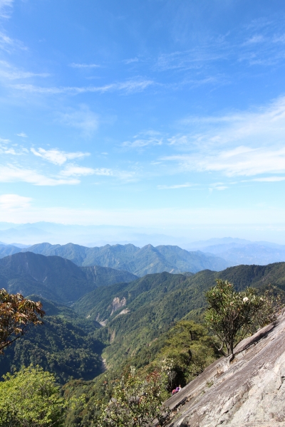 鳶嘴山，俯瞰西海岸，遠望玉山秀姑巒58072