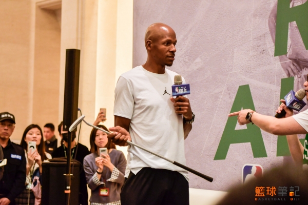 Ray Allen 國泰3x3記者會