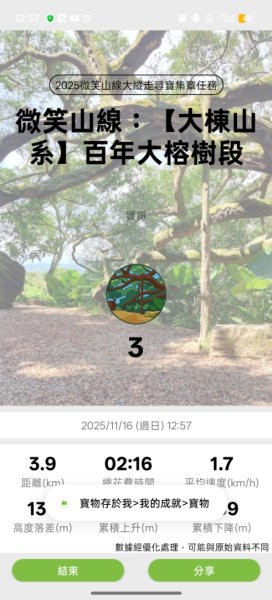 微笑山線：【大棟山系】百年大溶樹的