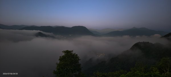 #新店四十份 #雲瀑 #翡翠水庫壩頂 #日出 #雲海 #觀音圈 7/6&73082639