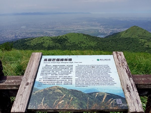 【臺北大縱走 2+1】鞍部→大屯山主、南、西峰連走→面天坪→清天宮2242874