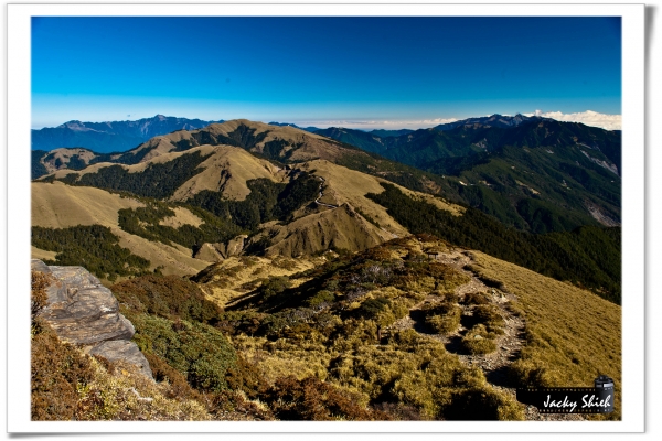 山岳之美-合歡山群峰6646