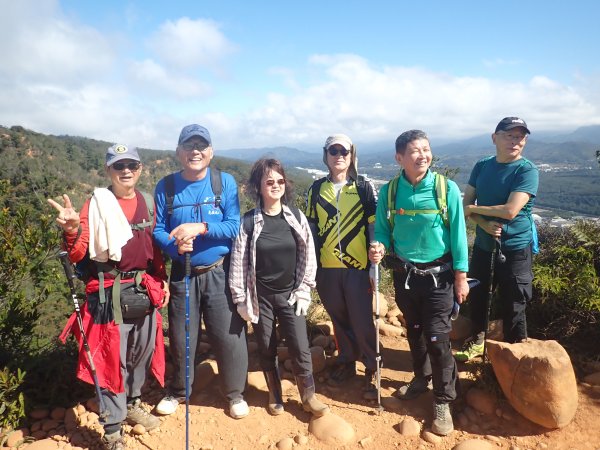 2021/12/06火炎山O形─火炎山登山口→南火炎山→大峽谷→火炎山→火炎山南鞍O形