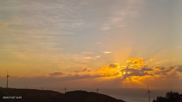 苗栗後龍半天寮/好望角夕陽火燒雲&首見火彩虹2644226