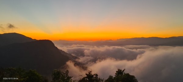 #翡翠水庫壩頂 #霞光 #日出 #雲海 10/123132548