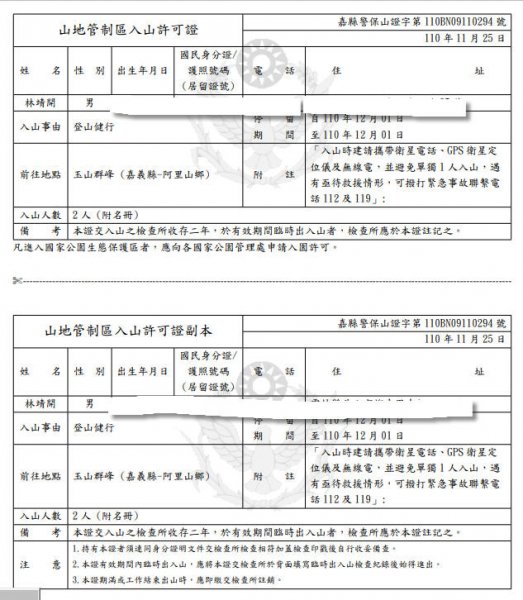 百岳之首:玉山單攻1534822