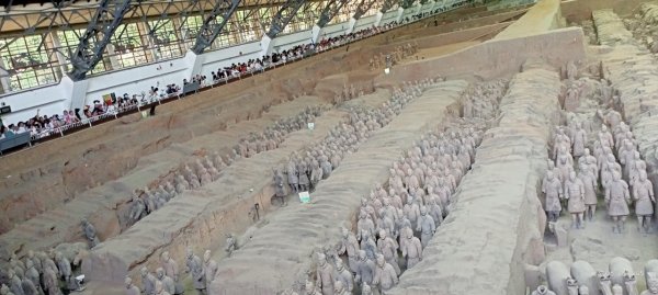 陝西省西安市秦始皇帝陵博物院之秦始皇兵馬俑博物館 - 世界第八大奇蹟、二十世紀考古史上的偉大發現之一2220053