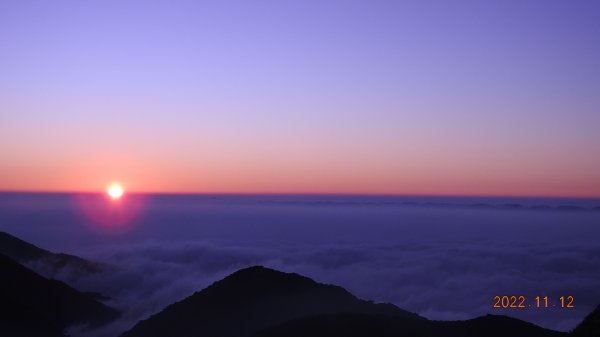 11/12陽明山出大景-雲瀑/雲海&觀音圈同框+夕陽晚霞+琉璃光1907081