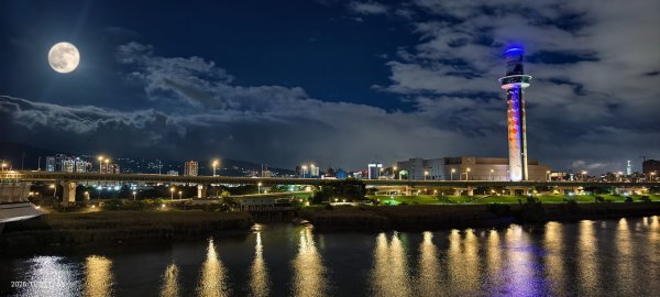 #漁人碼頭 #洲美河堤步道 #超級月亮 11/62930325