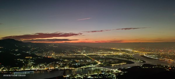 陽明山追雲趣-雲瀑&雲海&觀音山夜景/日出/晨曦11/8&19觀音圈2340639