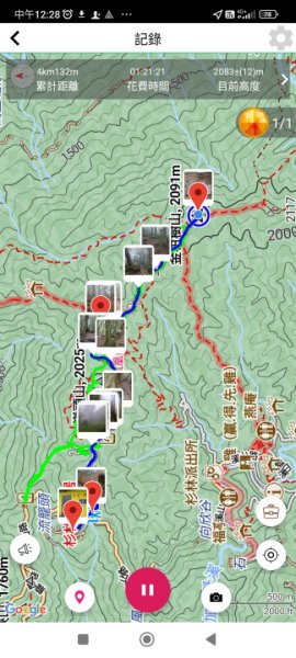 鳳凰南嶺線步道(溪頭至杉林溪縱走)2150763