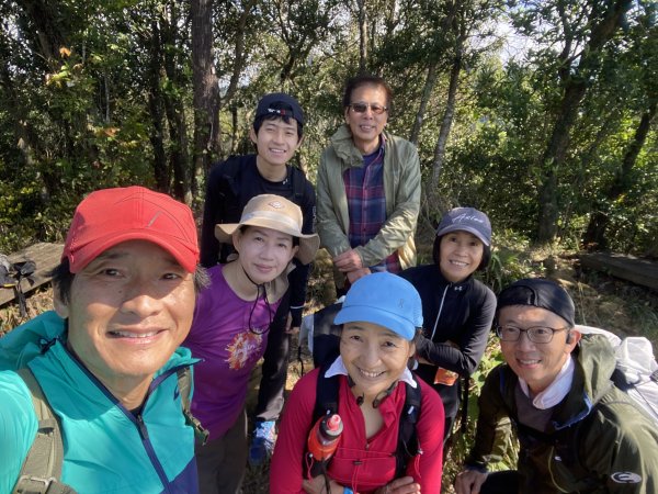 2025微笑山線大縱走尋寶集章任務-Ep.04【天上山系】望月亭桐花段｜石門內尖山東峰 ×石門內尖山2979162