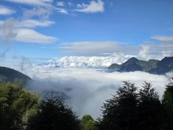 大崙頭山～〔貓冬望山〕竹崙山～O繞一圈賞冬季雲海大景