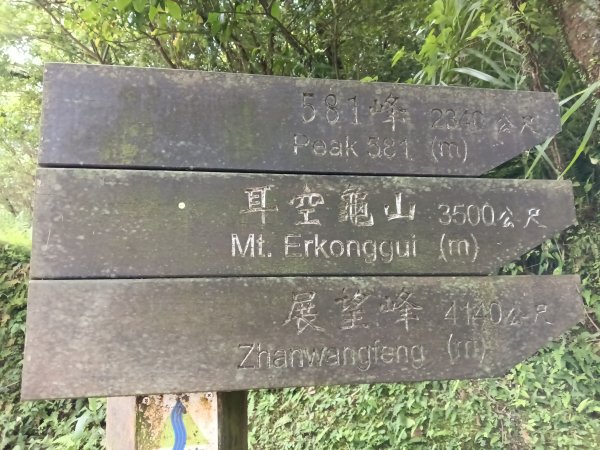 汐止區磐石嶺福興宮+581峰+雙十塔+耳空龜山+四分尾山+大尖山2805707