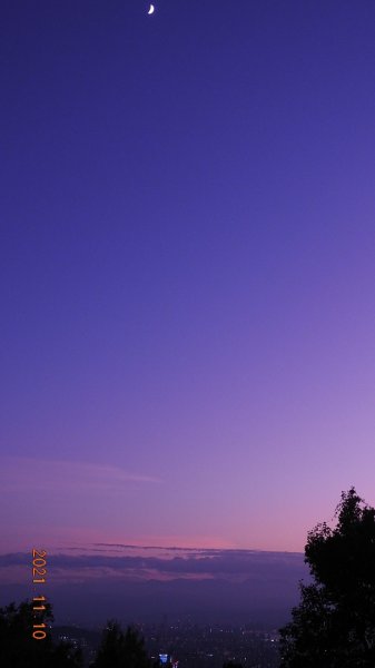 陽明山再見雲瀑&觀音圈+夕陽晚霞&金星合月1510185