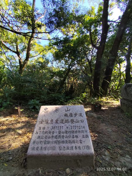 【臺北大縱走 5】碧山巖→忠勇山越嶺步道→金龍產業道路→圓明寺步道→鄭成功廟→潛園→格物台→劍潭古寺2958972