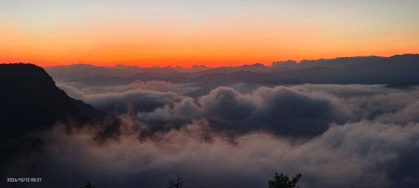 #翡翠水庫壩頂 #霞光 #日出 #雲海 10/123132540