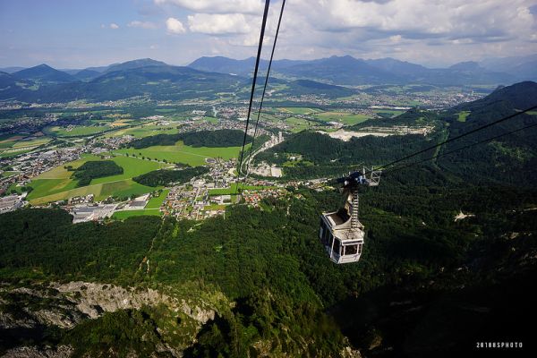 【奧地利】2018 夏－01 幸運的開始．薩爾斯堡、Untersberg 纜車