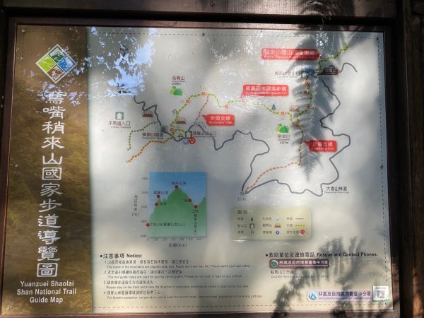 鳶嘴山-稍來山O型縱走(中級山 / 小百岳) 刺激攀岩。山嵐繚繞。傳神小象。杉樹林群。2583530