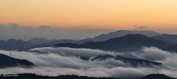 #石碇後山 #日出 差強人意 #雲海 首登 #赤腳蘭山 #670峰 9/193119684