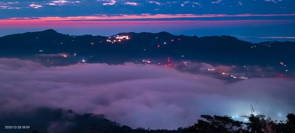 #馬那邦山 #夕陽 #雲海 #火燒雲 12/282971603