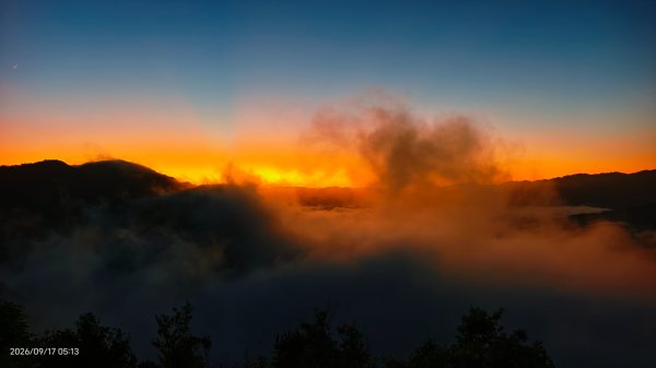 #翡翠水庫壩頂 #霞光 #日出 #雲海 9/173119402