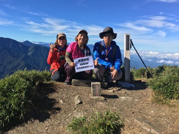 合歡南峰、小風口山、卡拉寶山輕鬆走   212213