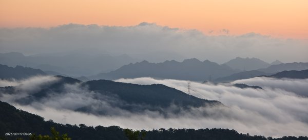 #石碇後山 #日出 差強人意 #雲海 首登 #赤腳蘭山 #670峰 9/193119680