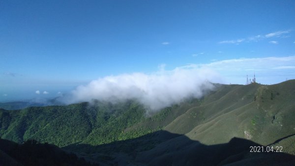 陽明山再見雲瀑觀音圈+月亮同框&夕陽4/22&241359304