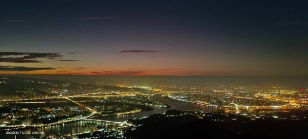 陽明山追雲趣-雲瀑&雲海&觀音山夜景/日出/晨曦11/8&19觀音圈2340629