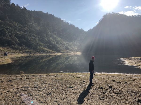 山天山夜山露營#1 松蘿湖登山步道323380