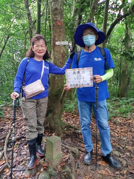 烏來美鹿山南峰→拔刀爾山→高腰山→美鹿山→美鹿山南峰1471859