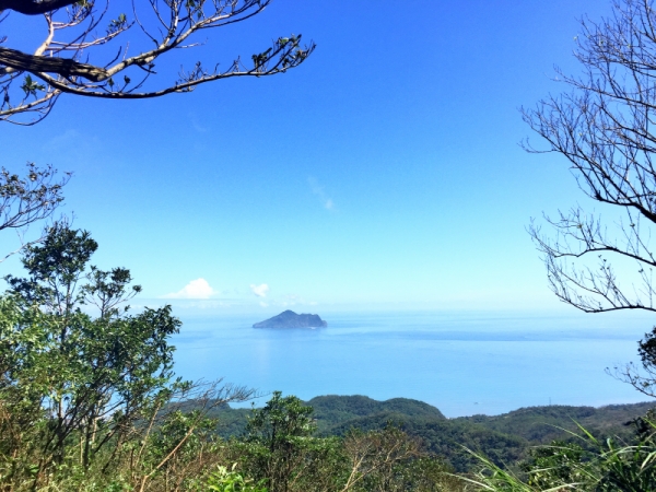 龜山島&蘭陽平原都盡收眼底的太和山山頂