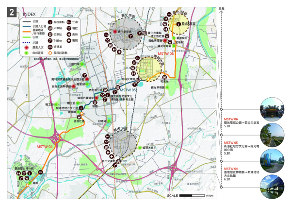 【內海之路：第二段】臺灣歷史博物館⮕茄拔天后宮路線圖