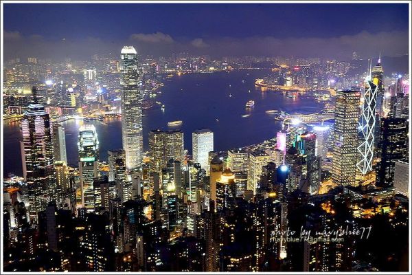　香港太平山山頂環迴步行徑+百萬夜景136077