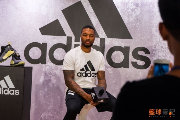 Damian Lillard adidas 忠孝店開幕記者會