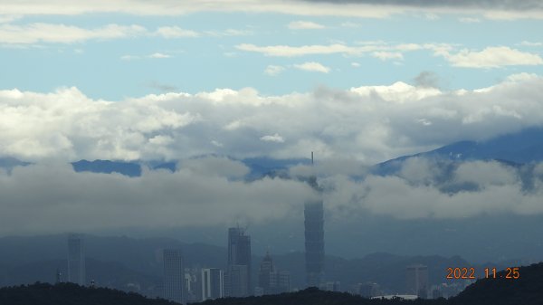雲霧飄渺間的台北盆地&觀音山1926206