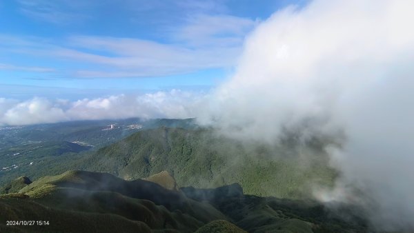 陽明山再見差強人意的 #雲瀑 #觀音圈 #霧虹 ？10/272636790