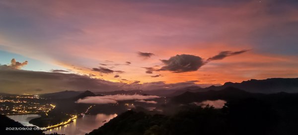 跟著雲海達人山友追雲趣 - 俯瞰石門水庫賞月圓星空夜景&霞光火燒雲9/2 & 232269674