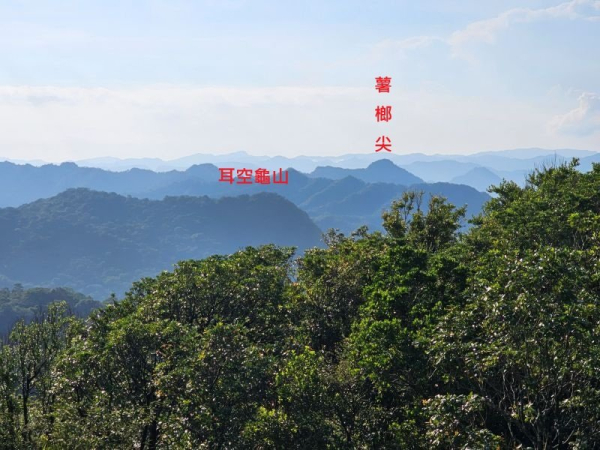 四分尾山、和尚頭山、大尖山