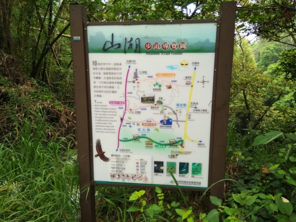 山湖步道路線圖