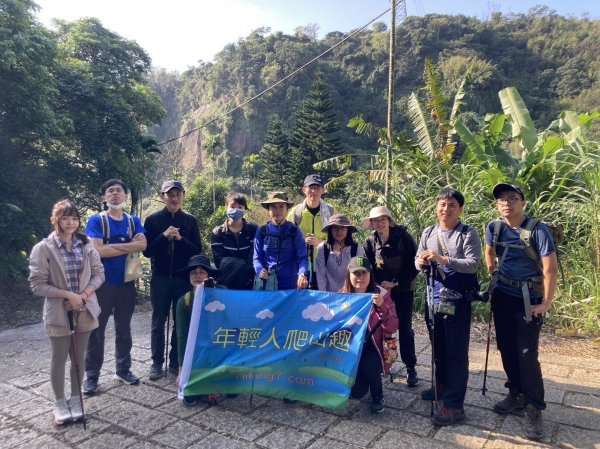 年輕人爬山趣～臺北大縱走第六段：中華科大至捷運麟光站2040828