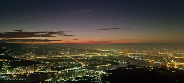 陽明山追雲趣-雲瀑&雲海&觀音山夜景/日出/晨曦11/8&19觀音圈2340631