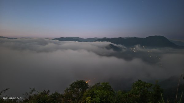 #新店四十份 #雲瀑 #翡翠水庫壩頂 #日出 #雲海 #觀音圈 7/6&73082636