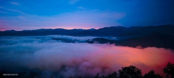 翡翠水庫壩頂 #火燒雲 #日出 #雲海 6/242820793