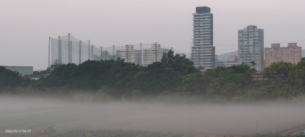 #觀音山 #夕陽 #夜景 #林梢步道 #關渡平原 #輻射霧  2/213003245